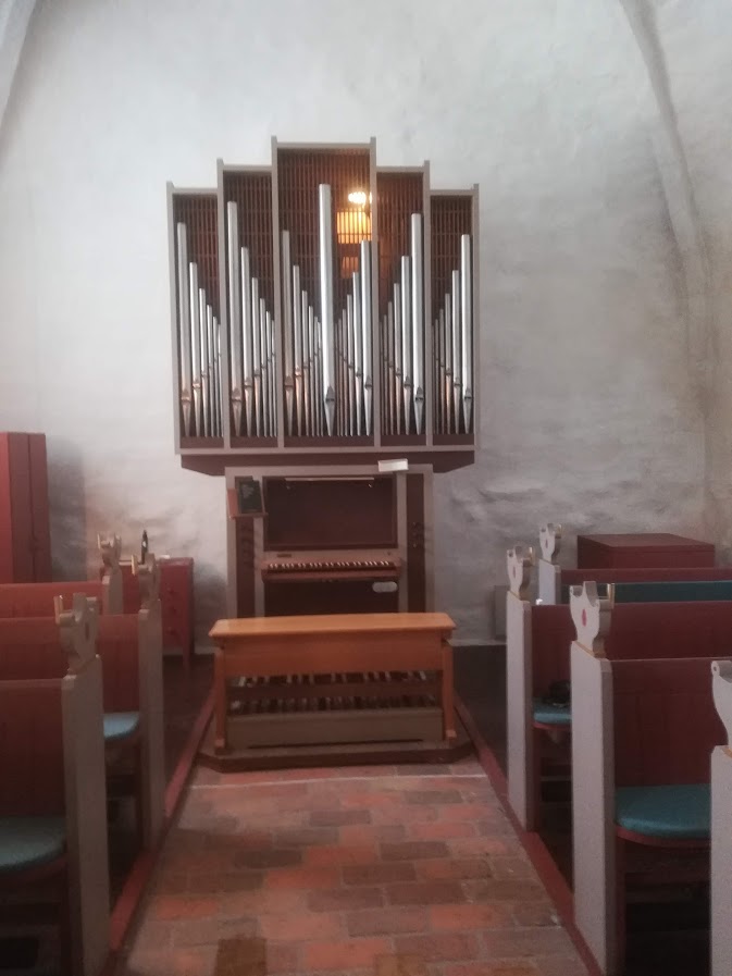 orgelet i MAdum Kirke 2022